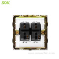 16AX 250V Curtain Switch White wall switch